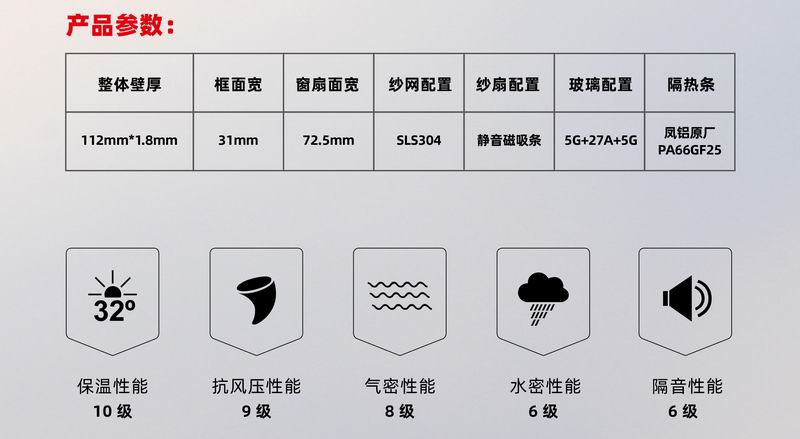 榮耀-112-外開窗紗一體係統窗-2